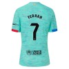 Conjunto (Camiseta+Pantalón Corto) FC Barcelona Ferran 7 Tercera Equipación 23-24 - Niño